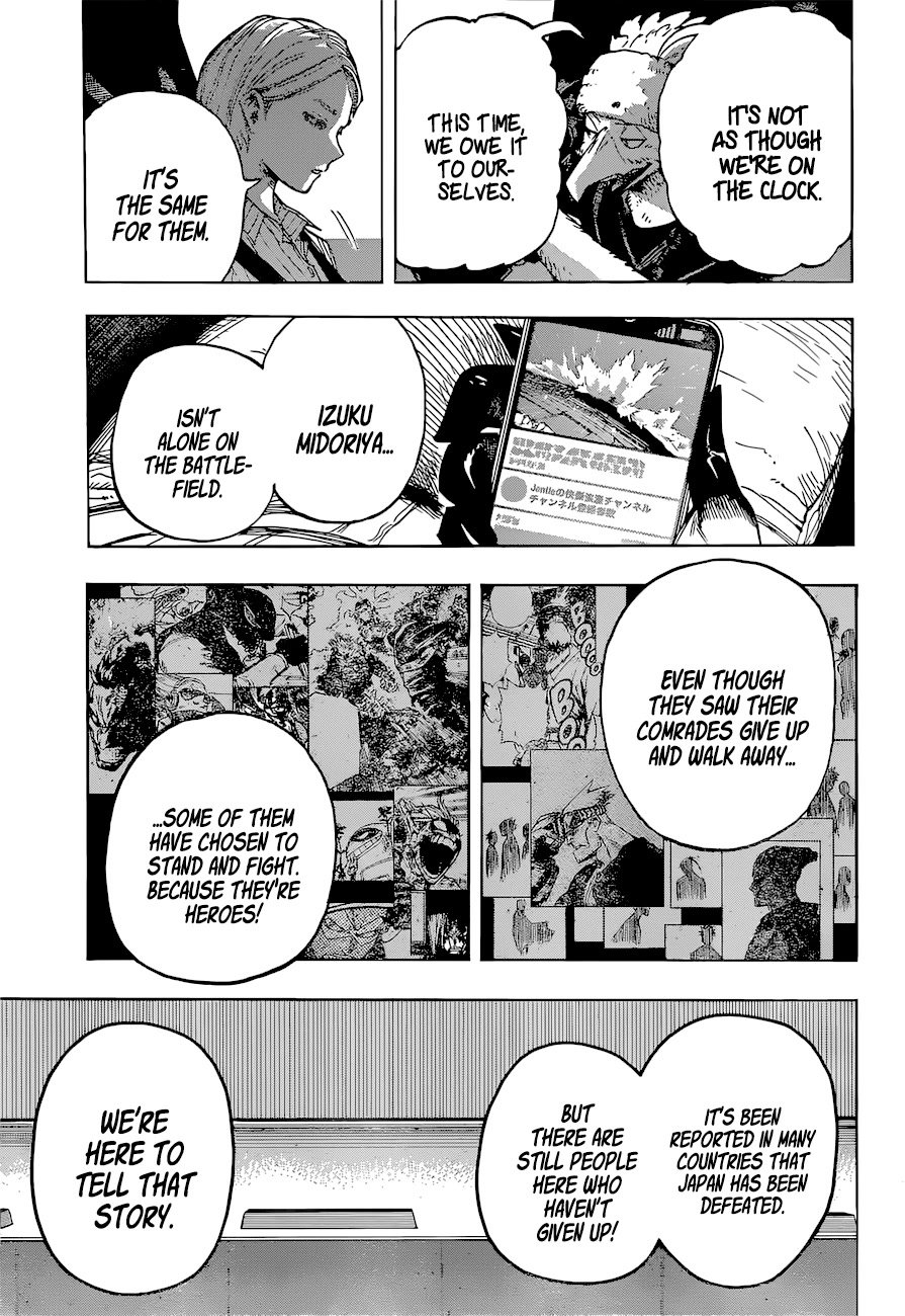 My Hero Academia, chapter 384