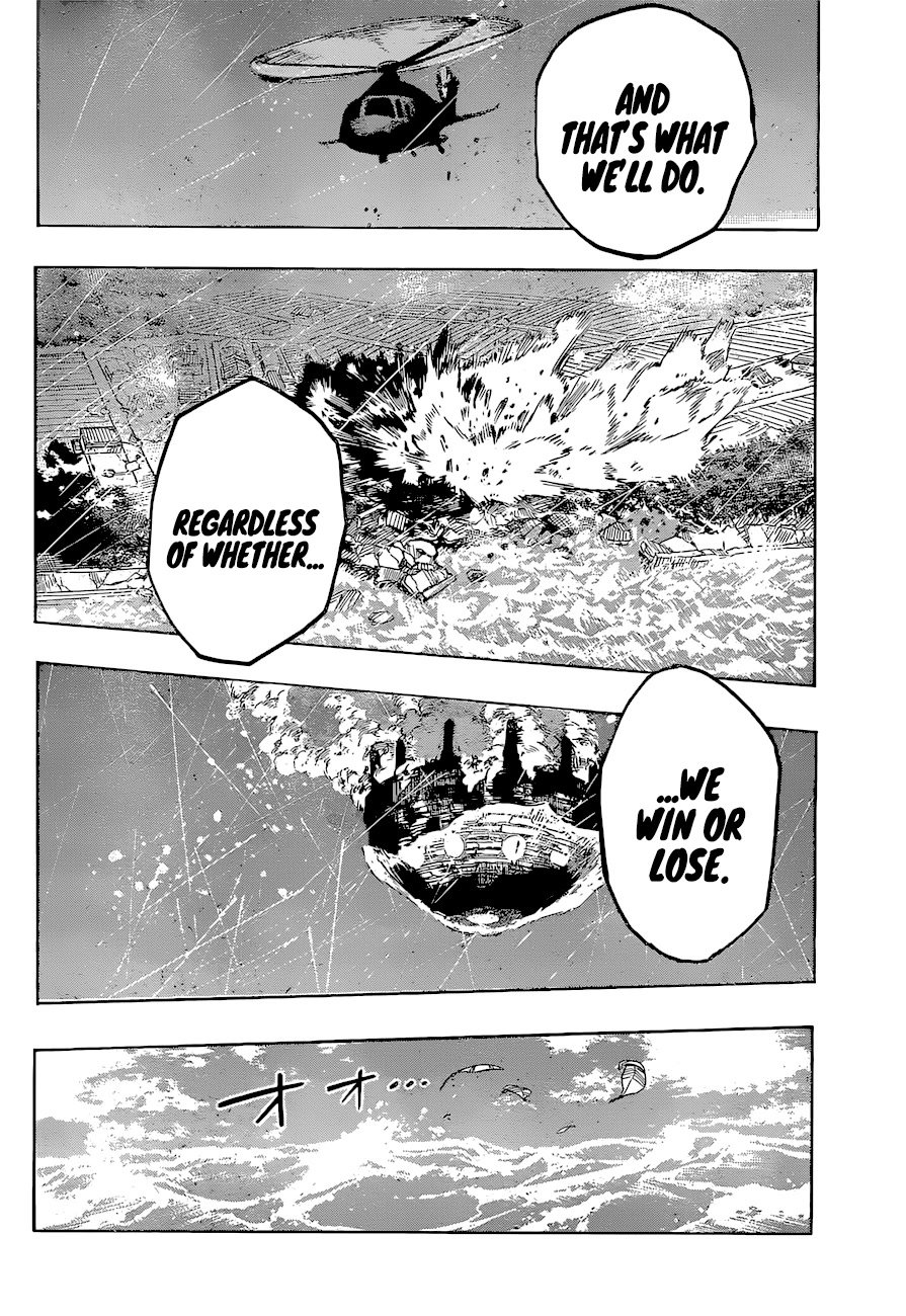 My Hero Academia, chapter 384