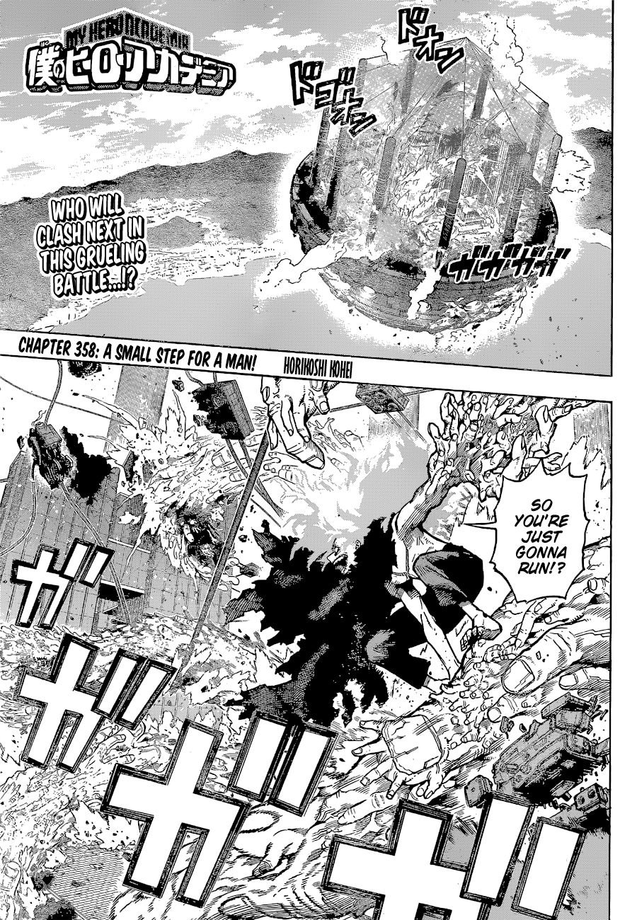 My Hero Academia, chapter 358