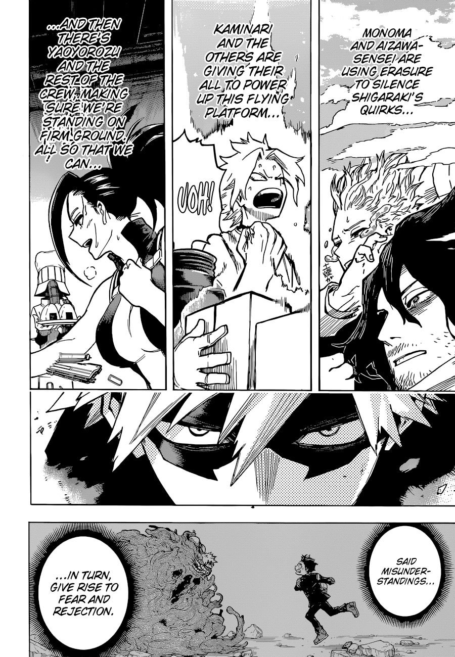 My Hero Academia, chapter 358