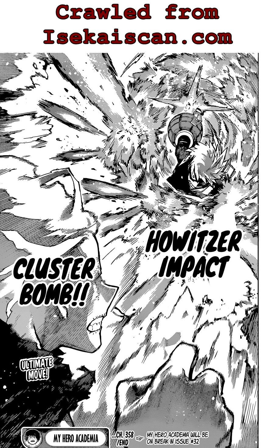 My Hero Academia, chapter 358