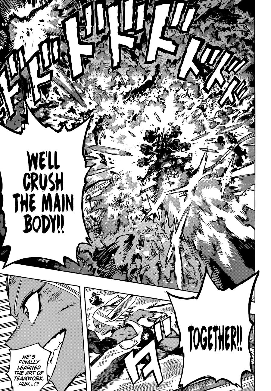 My Hero Academia, chapter 358