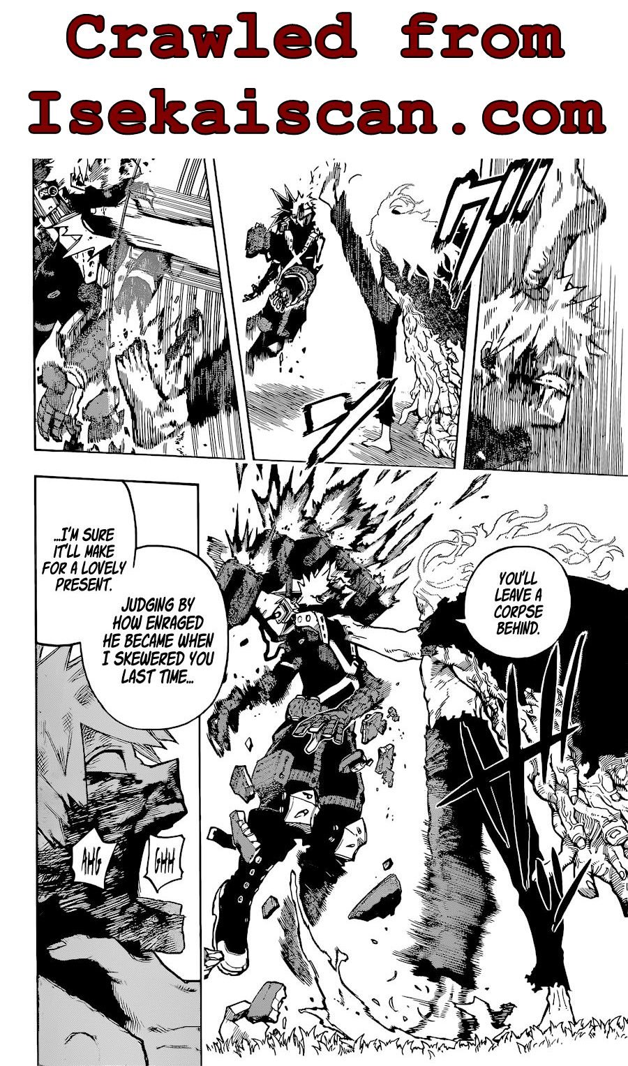 My Hero Academia, chapter 360