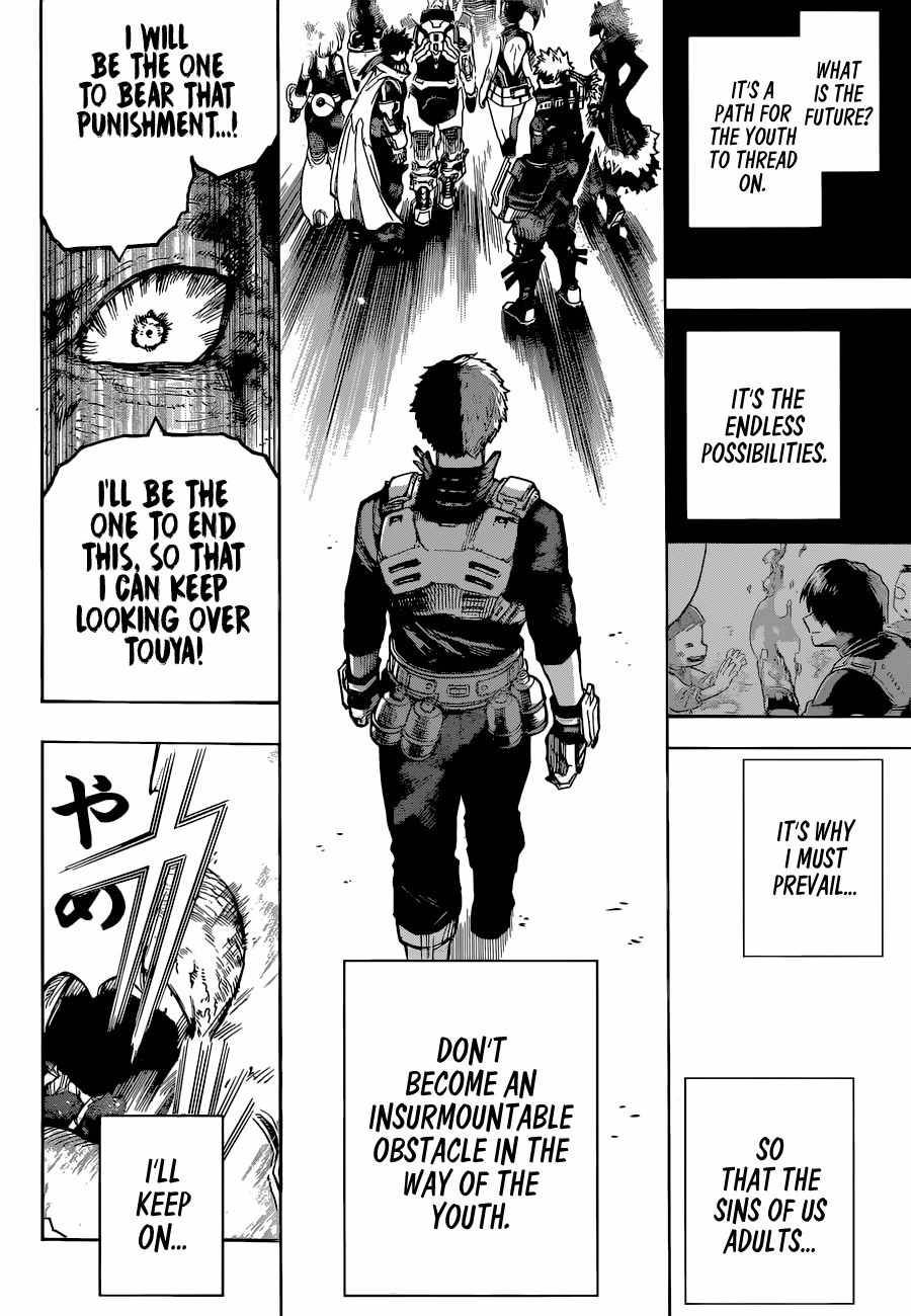 My Hero Academia, chapter 357