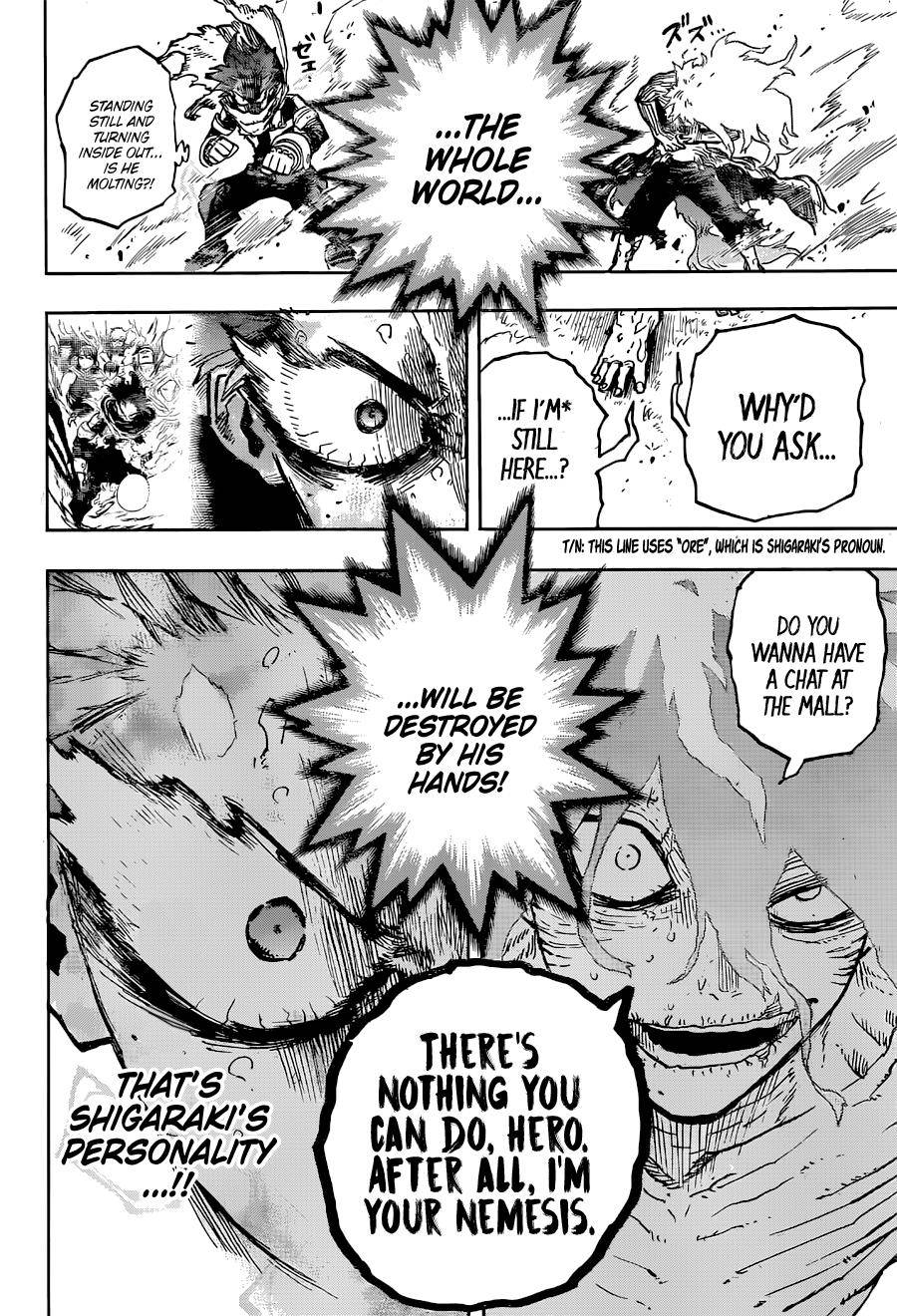 My Hero Academia, chapter 377