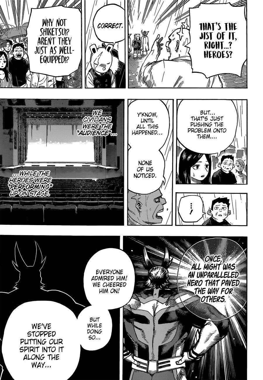 My Hero Academia, chapter 325