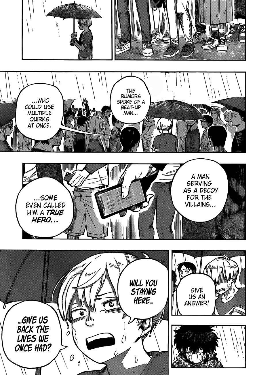 My Hero Academia, chapter 325