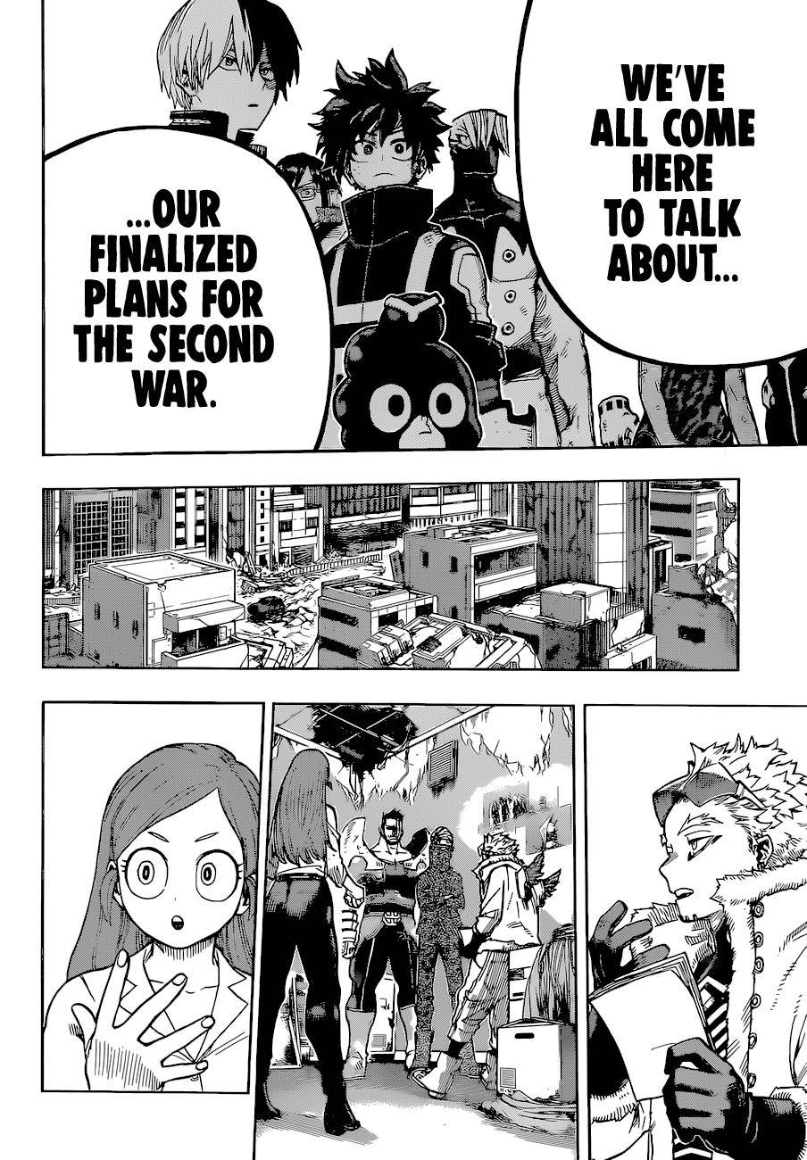 My Hero Academia, chapter 342