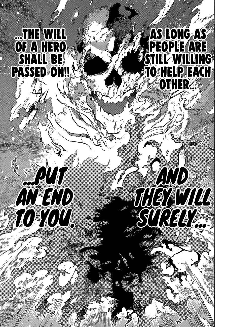 My Hero Academia, chapter 334