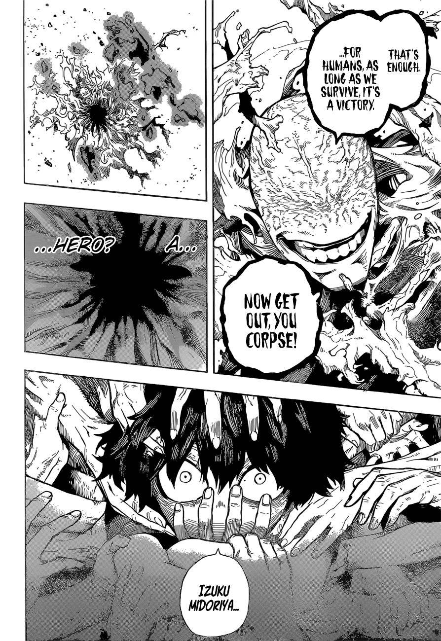 My Hero Academia, chapter 334