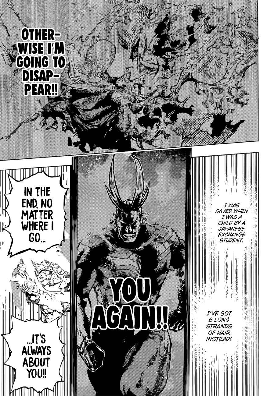 My Hero Academia, chapter 334