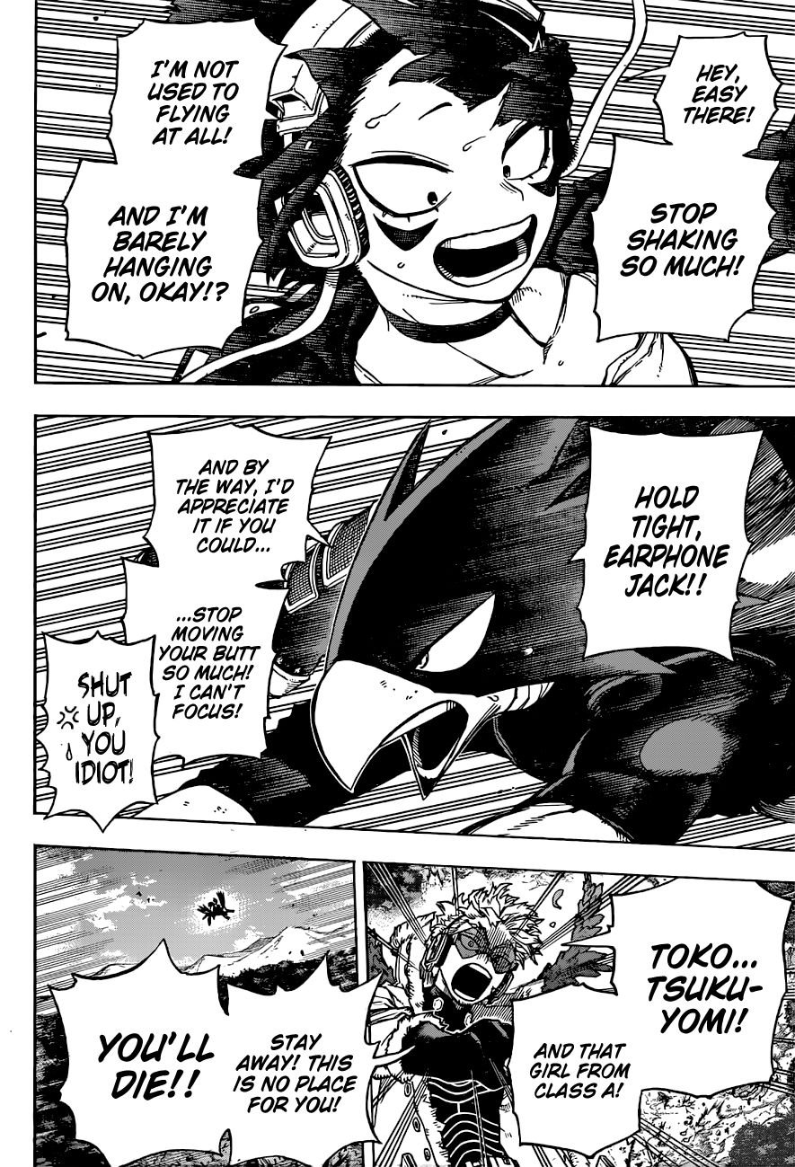 My Hero Academia, chapter 354