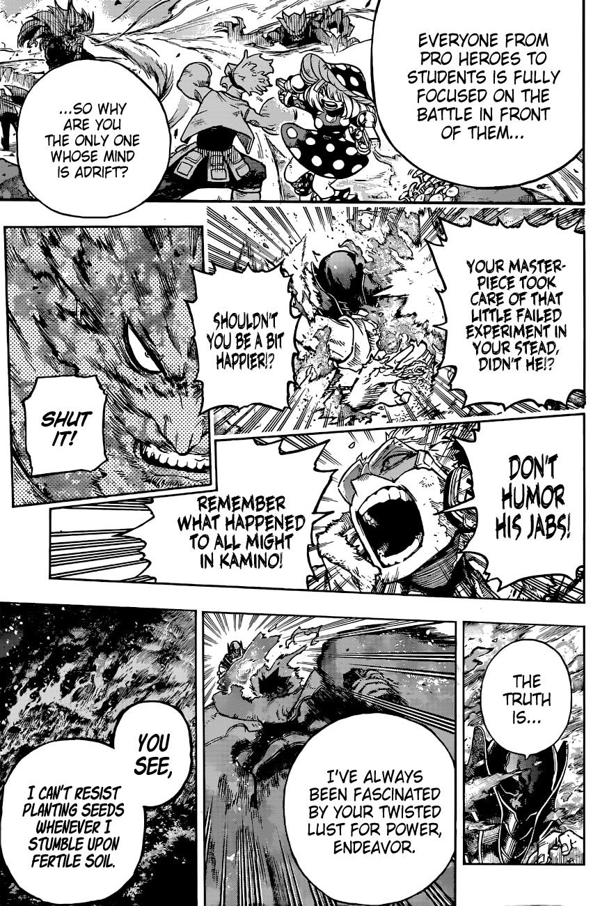 My Hero Academia, chapter 354