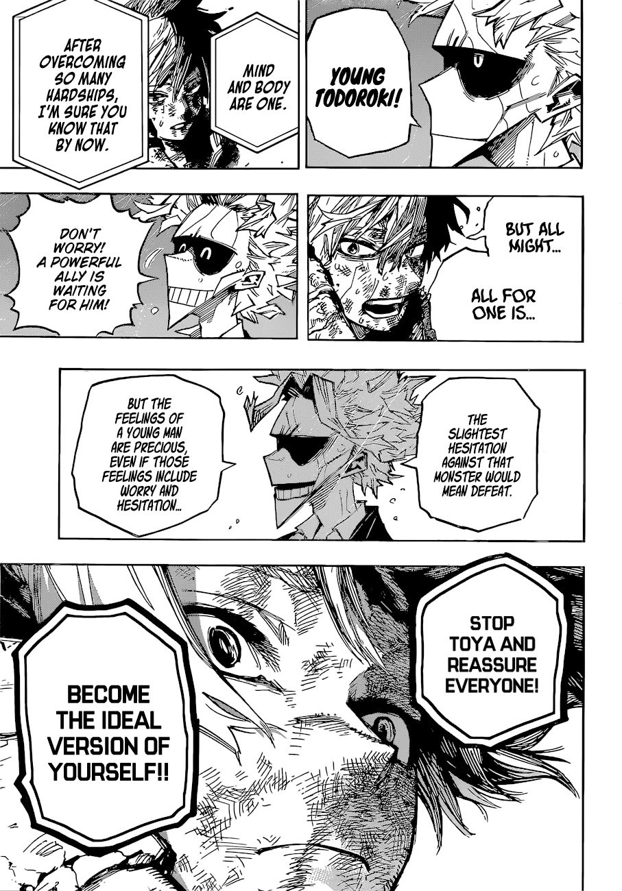 My Hero Academia, chapter 386