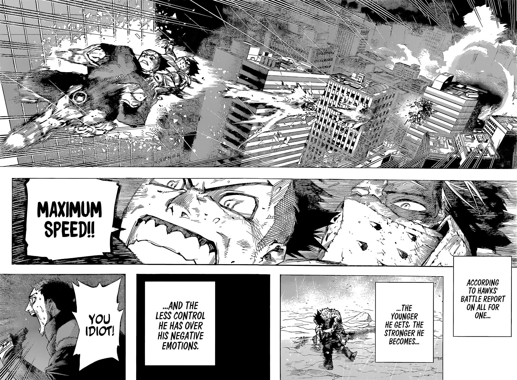 My Hero Academia, chapter 386