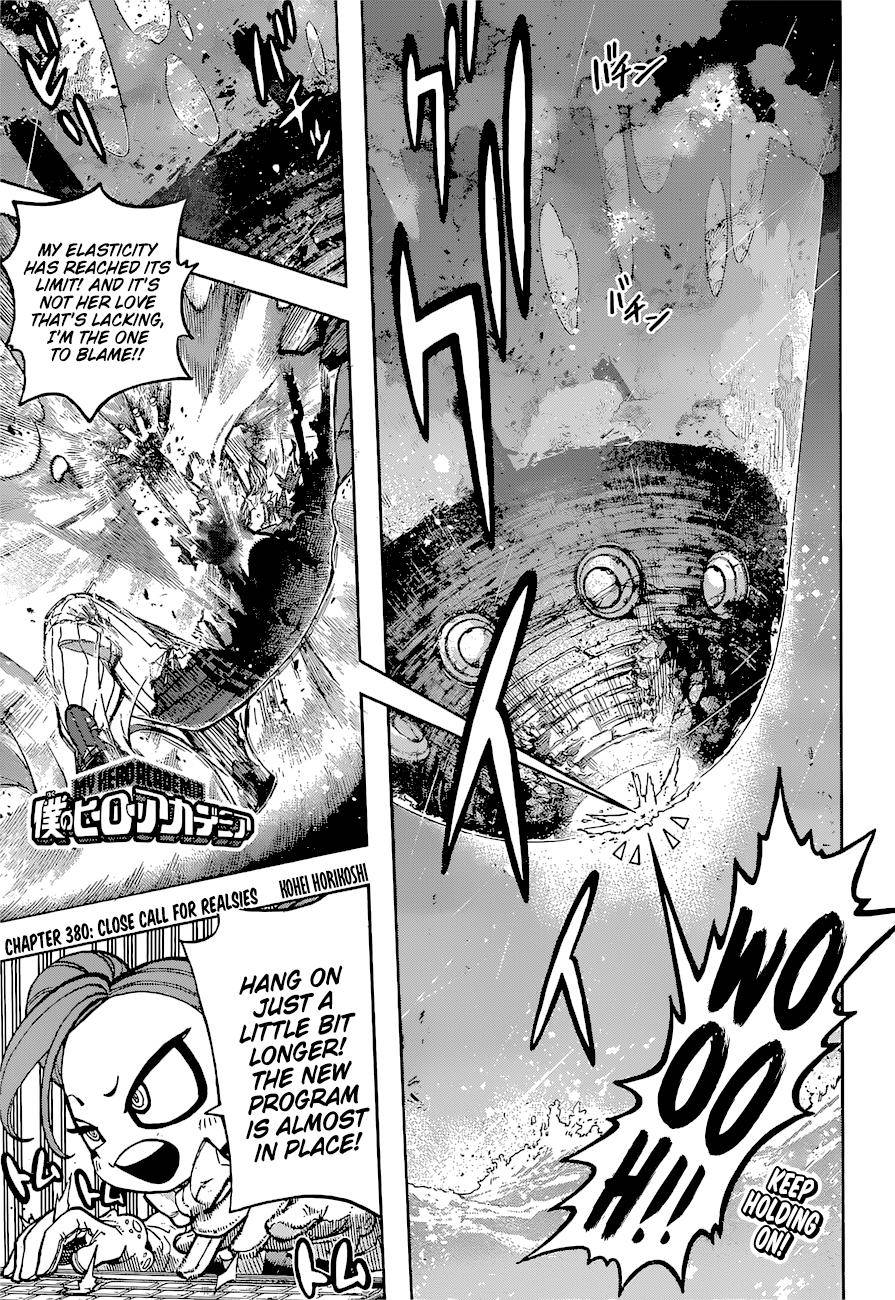 My Hero Academia, chapter 380