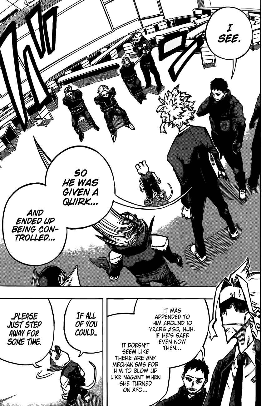 My Hero Academia, chapter 337