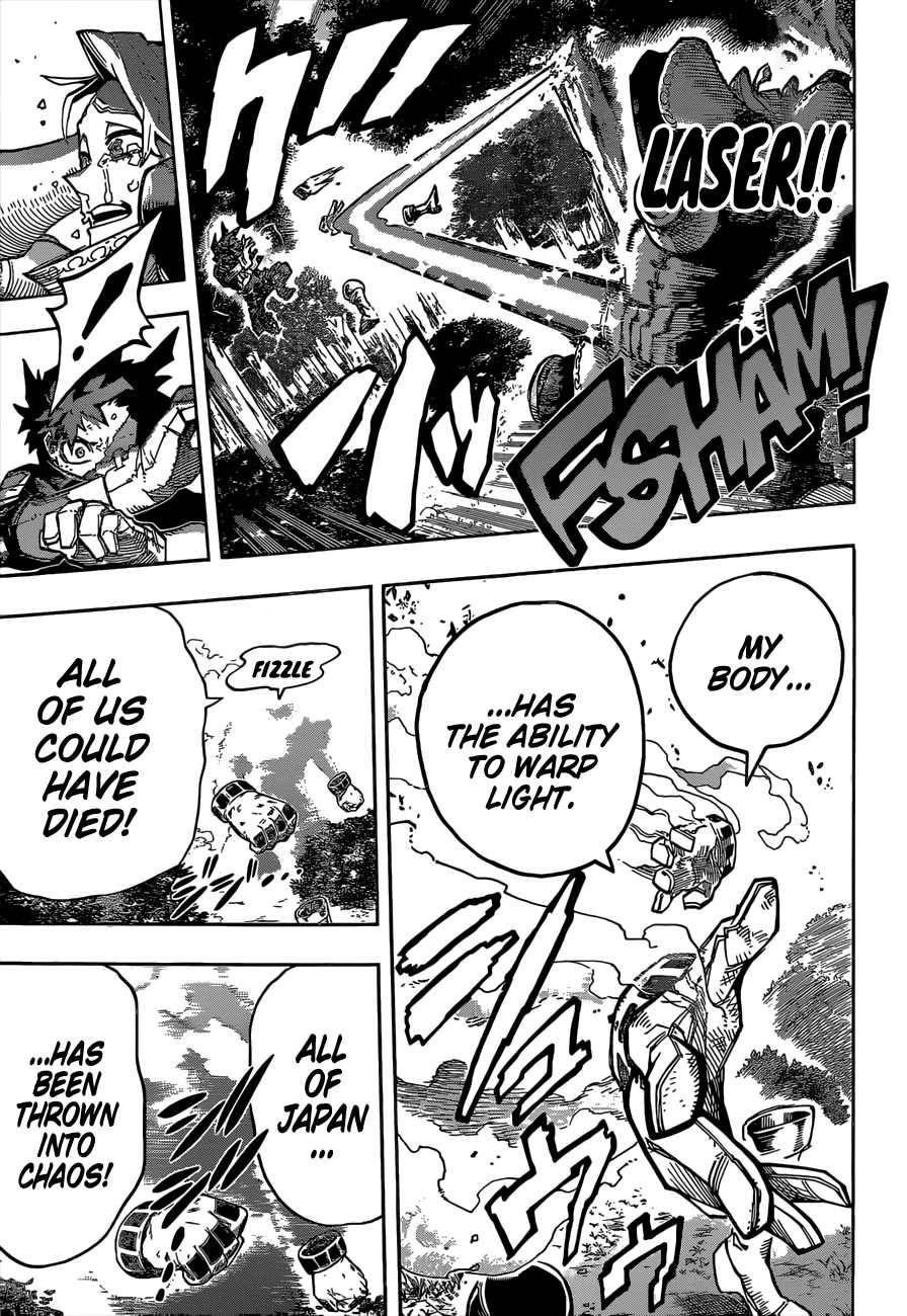 My Hero Academia, chapter 337