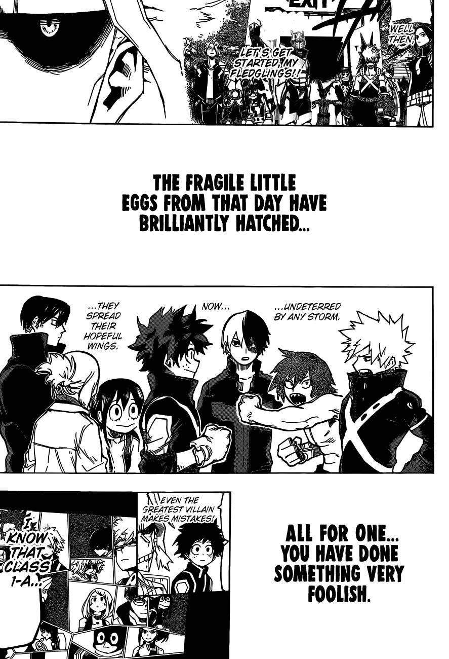 My Hero Academia, chapter 335