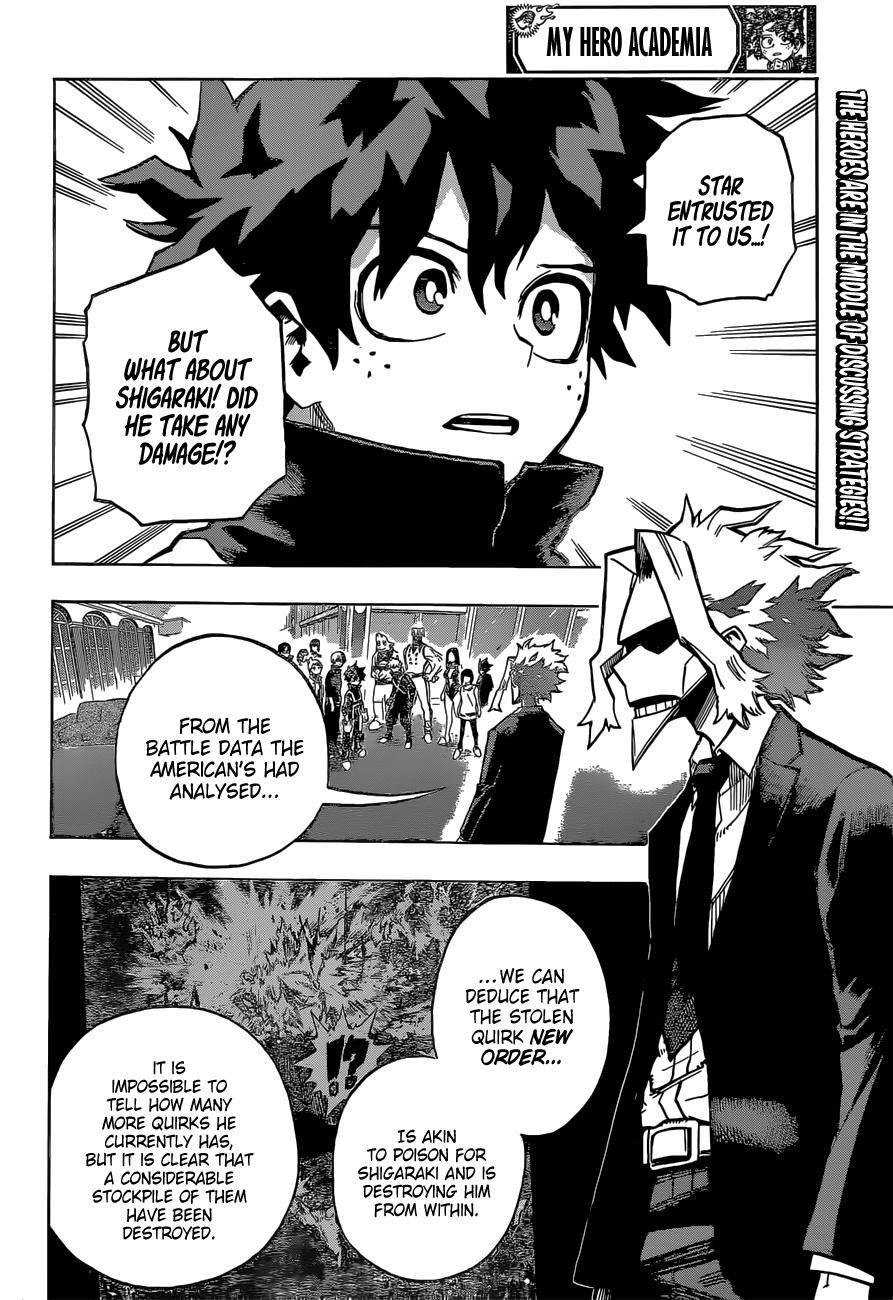 My Hero Academia, chapter 335