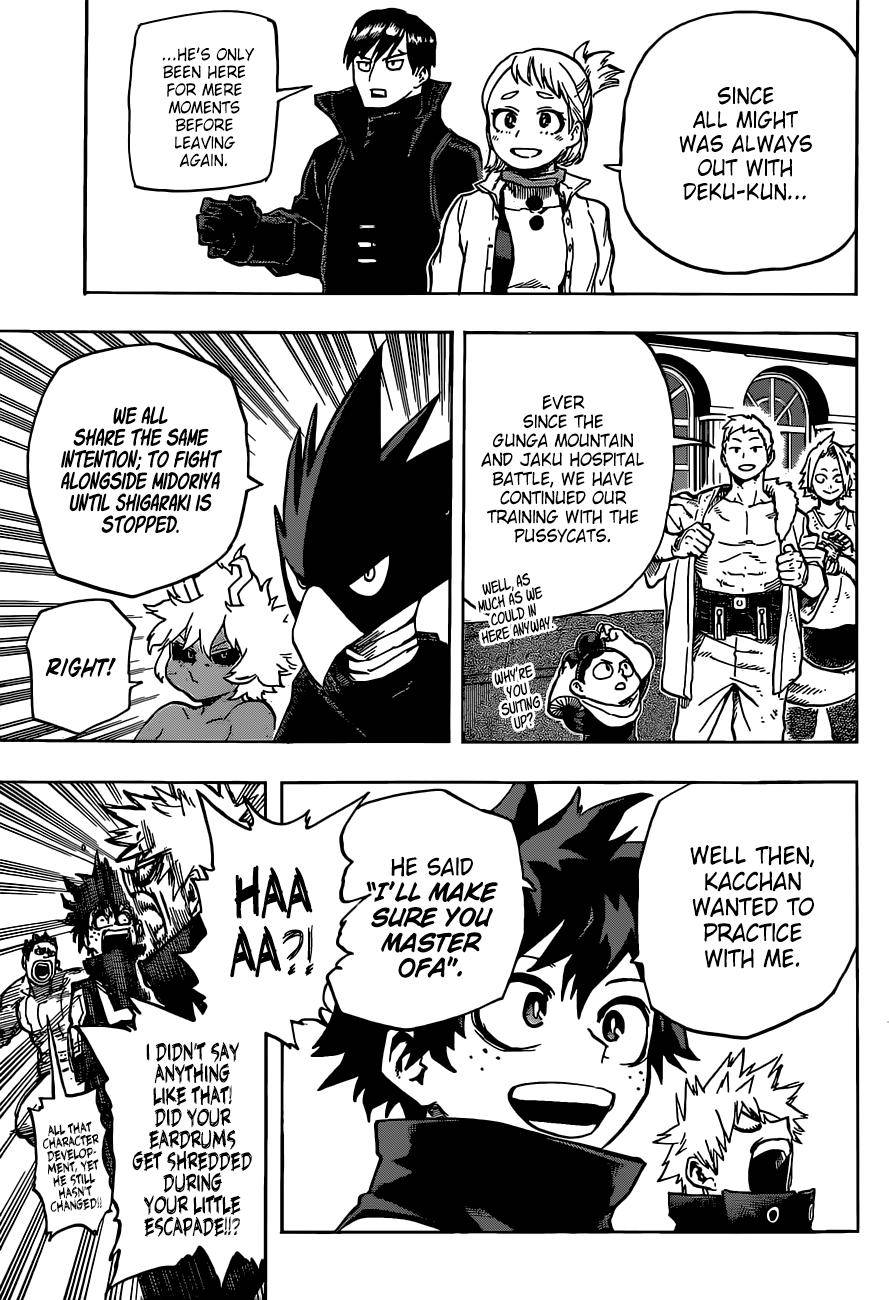 My Hero Academia, chapter 335