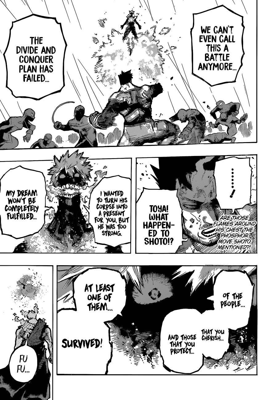 My Hero Academia, chapter 376