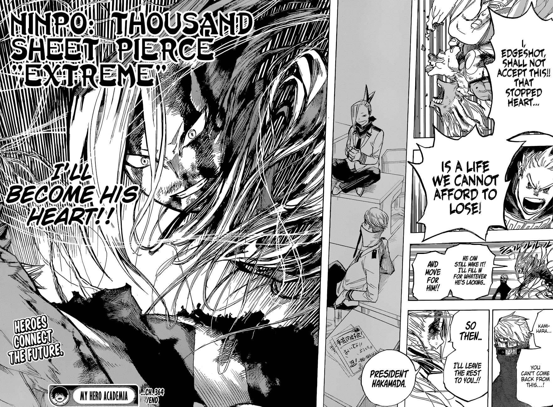 My Hero Academia, chapter 364