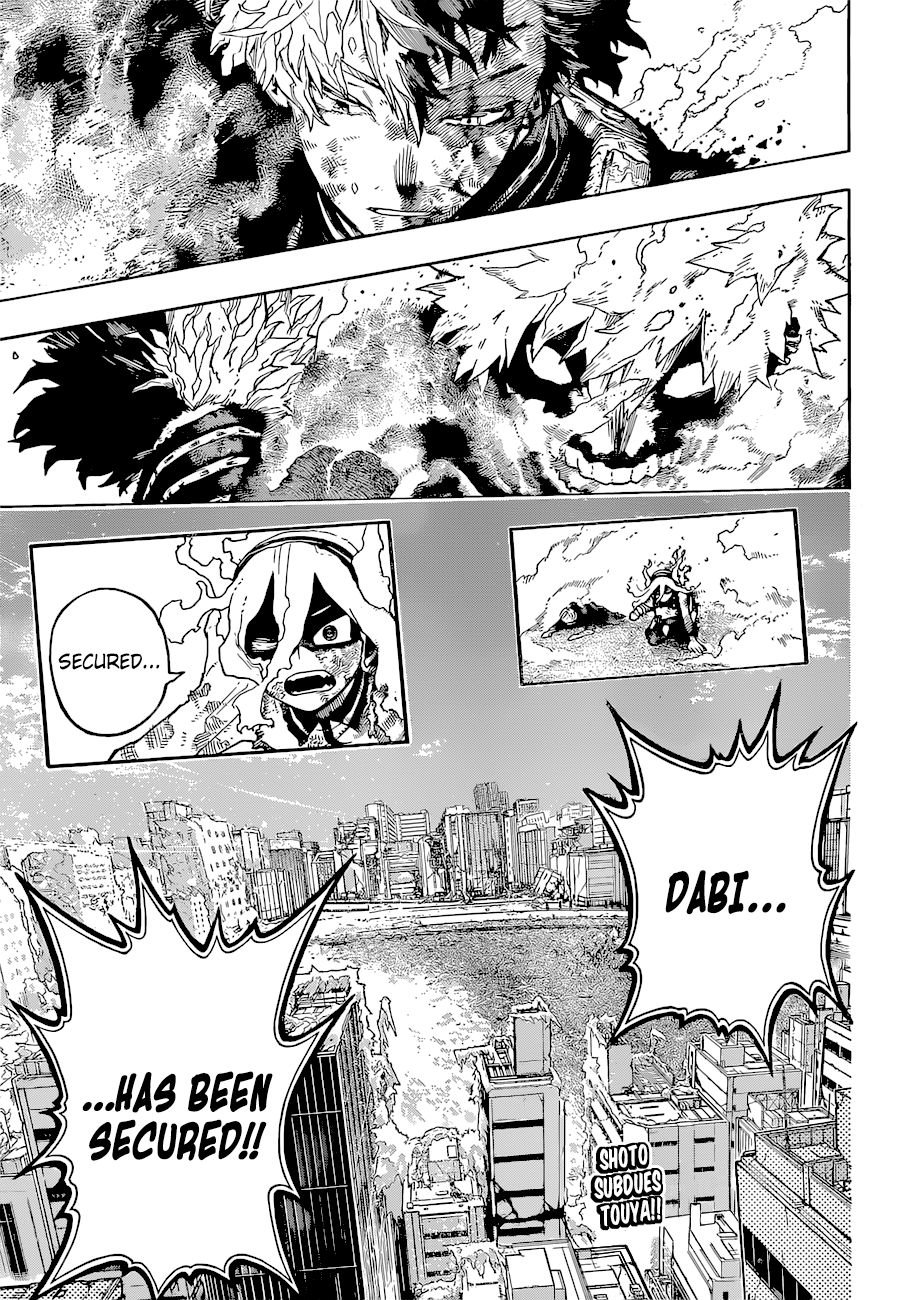 My Hero Academia, chapter 353