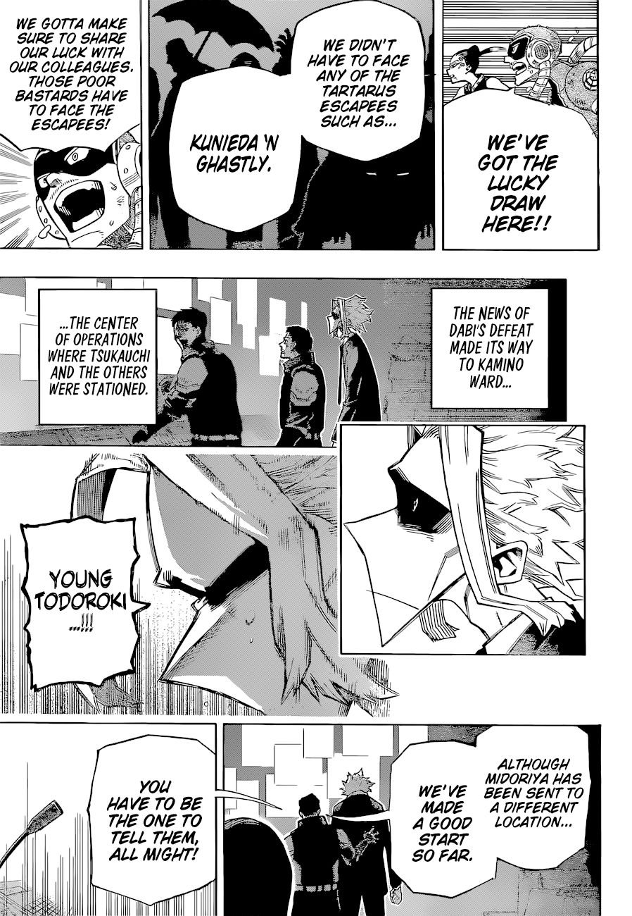 My Hero Academia, chapter 353