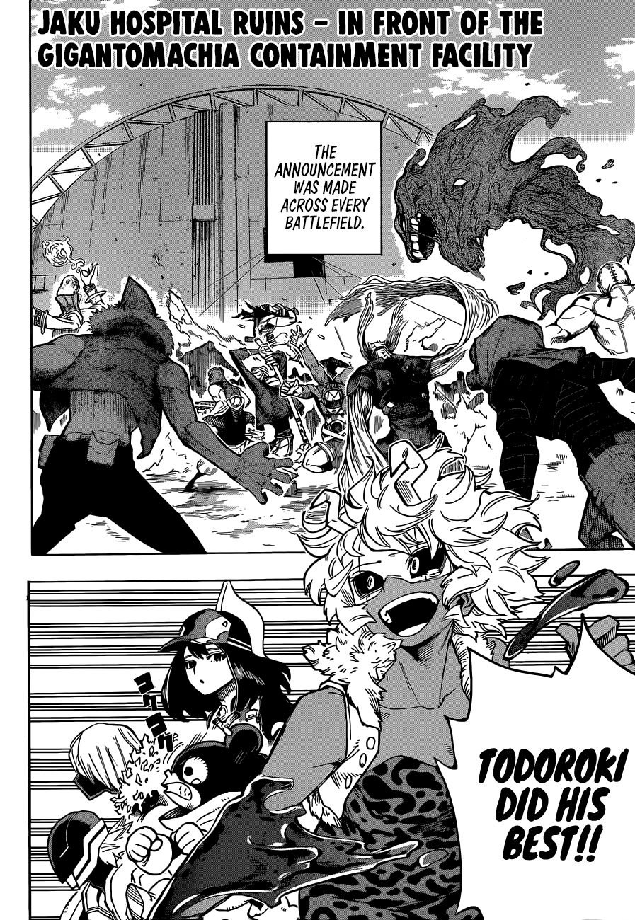 My Hero Academia, chapter 353