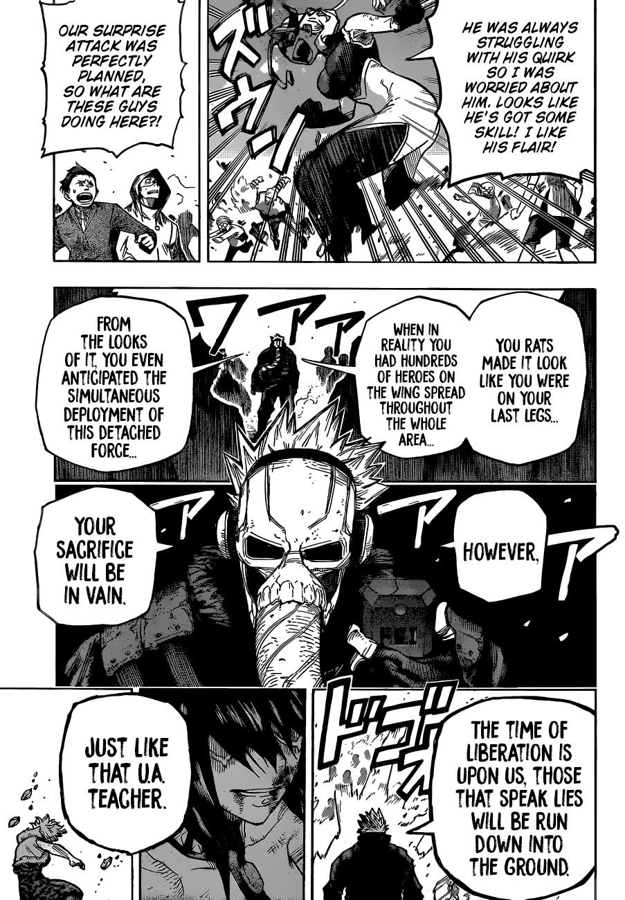 My Hero Academia, chapter 353