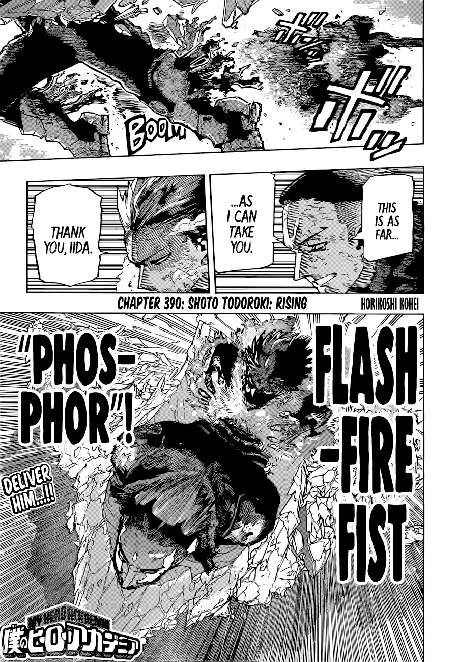 Chapter - Boku no Hero Academia Chapter 402 Discussion