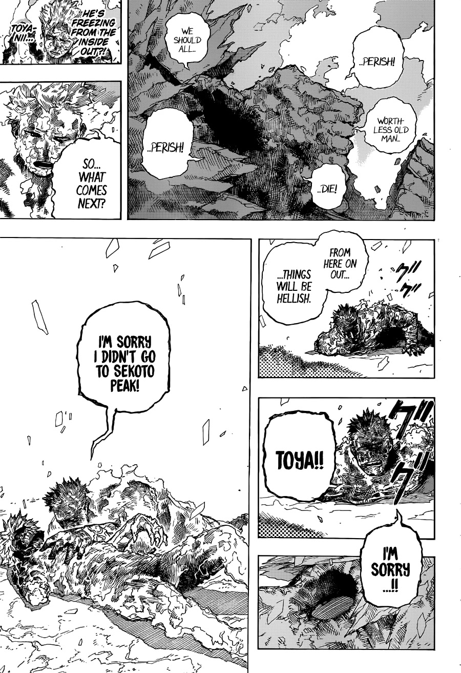 My Hero Academia, chapter 390