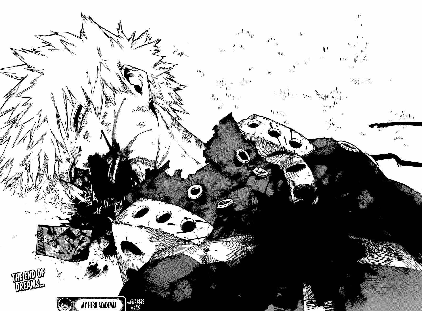 My Hero Academia, chapter 362