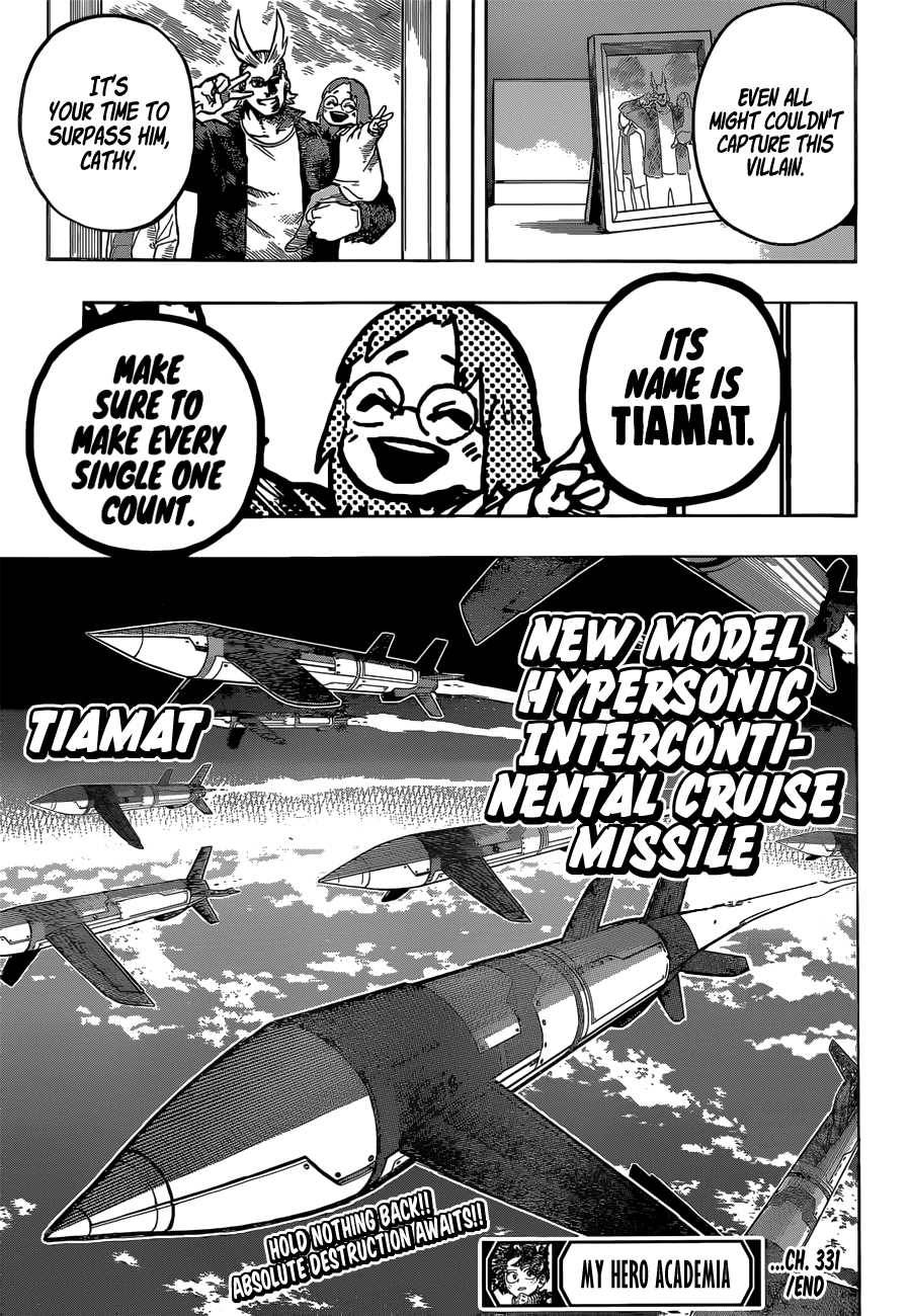 My Hero Academia, chapter 331