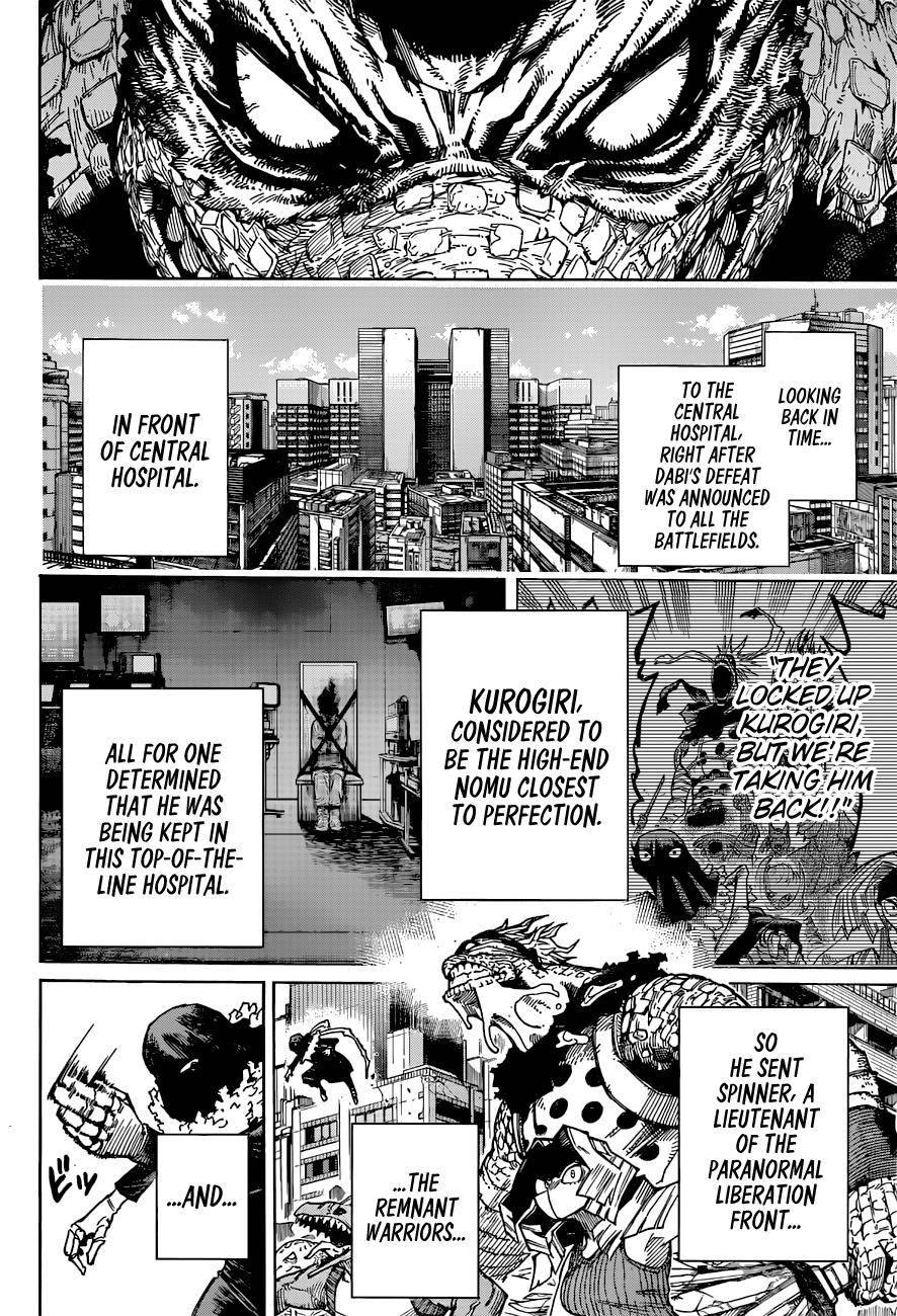 My Hero Academia, chapter 370