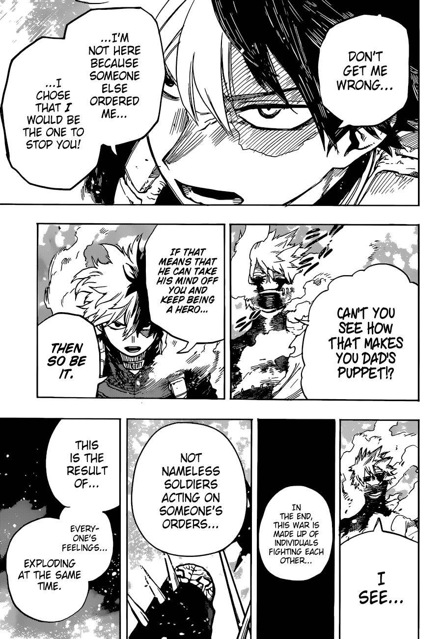 My Hero Academia, chapter 349