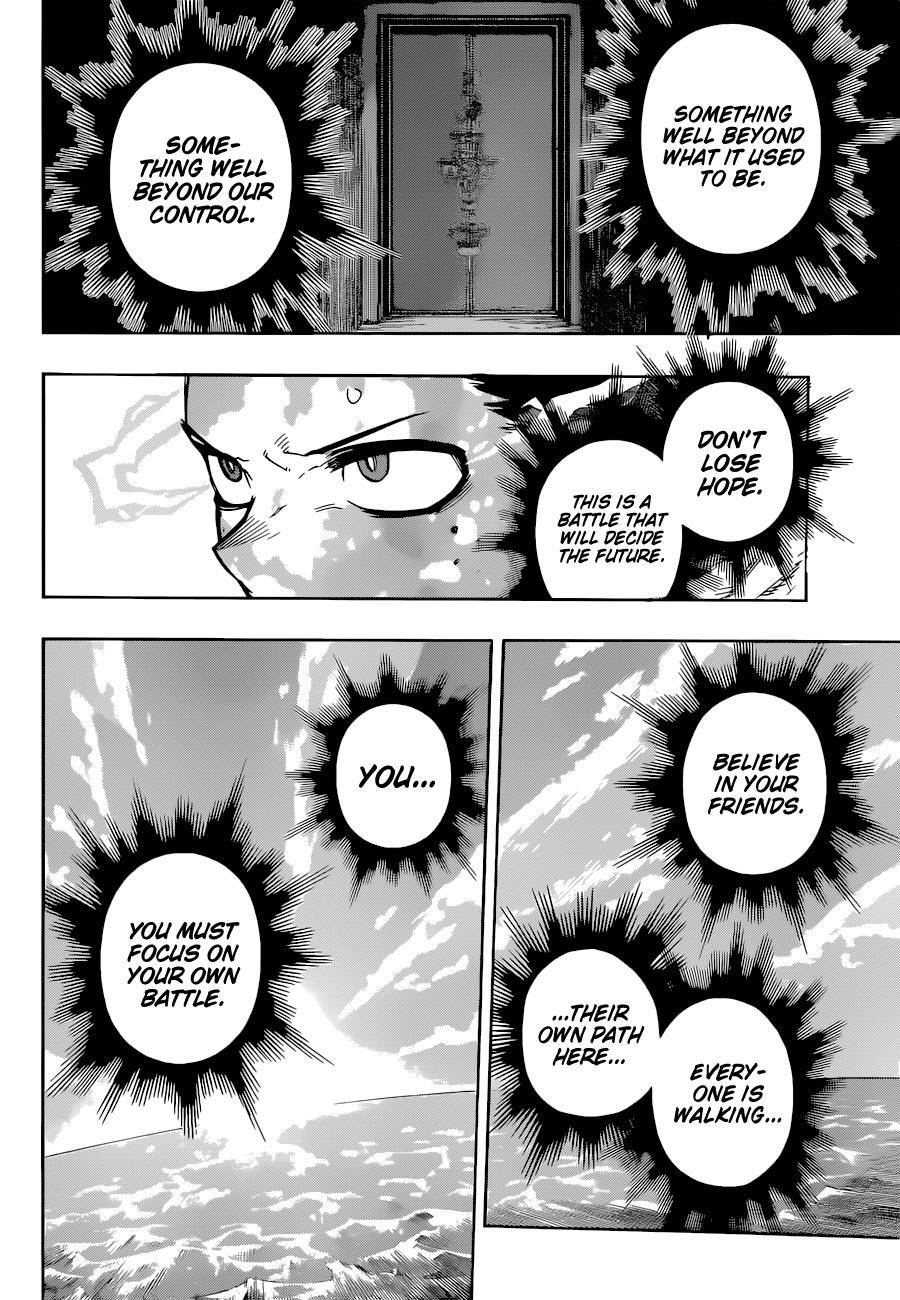 My Hero Academia, chapter 349