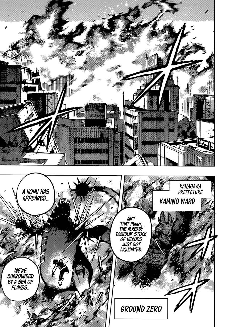 My Hero Academia, chapter 349