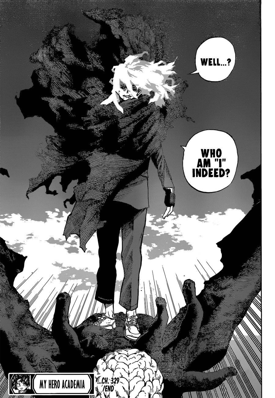 My Hero Academia, chapter 329