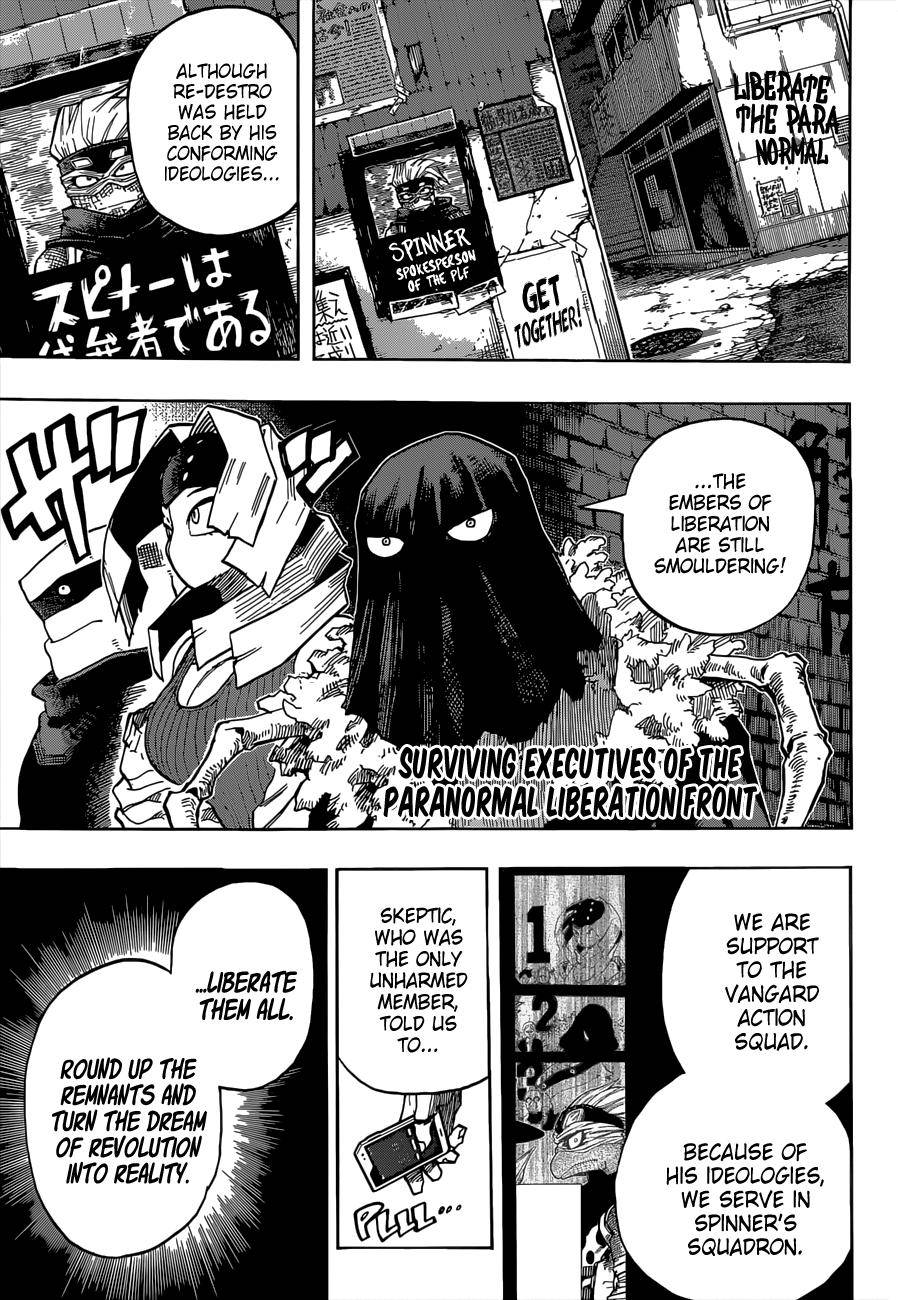 My Hero Academia, chapter 329