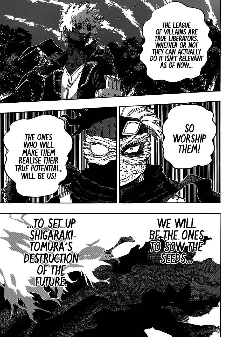 My Hero Academia, chapter 329