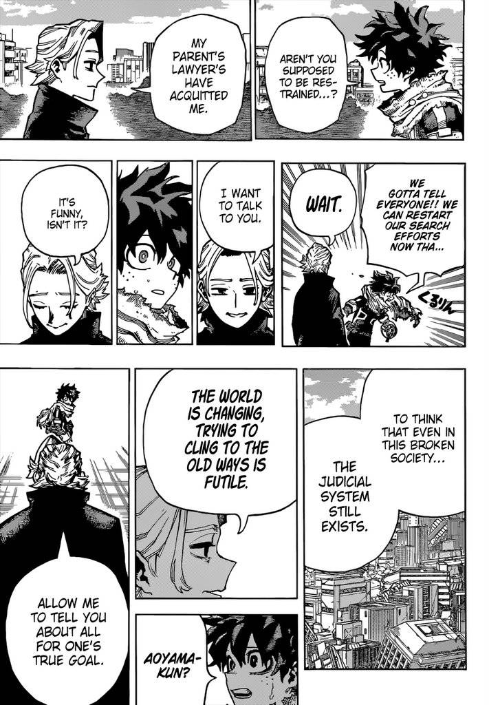 My Hero Academia, chapter 343