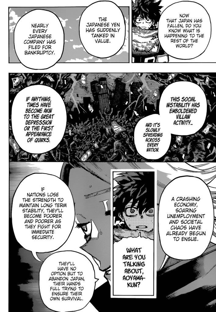 My Hero Academia, chapter 343