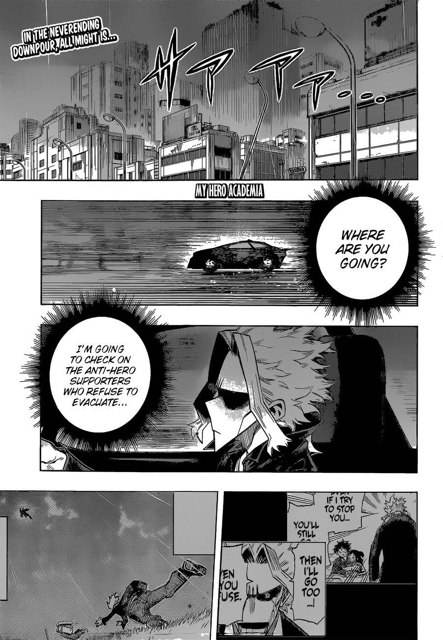 My Hero Academia, chapter 326