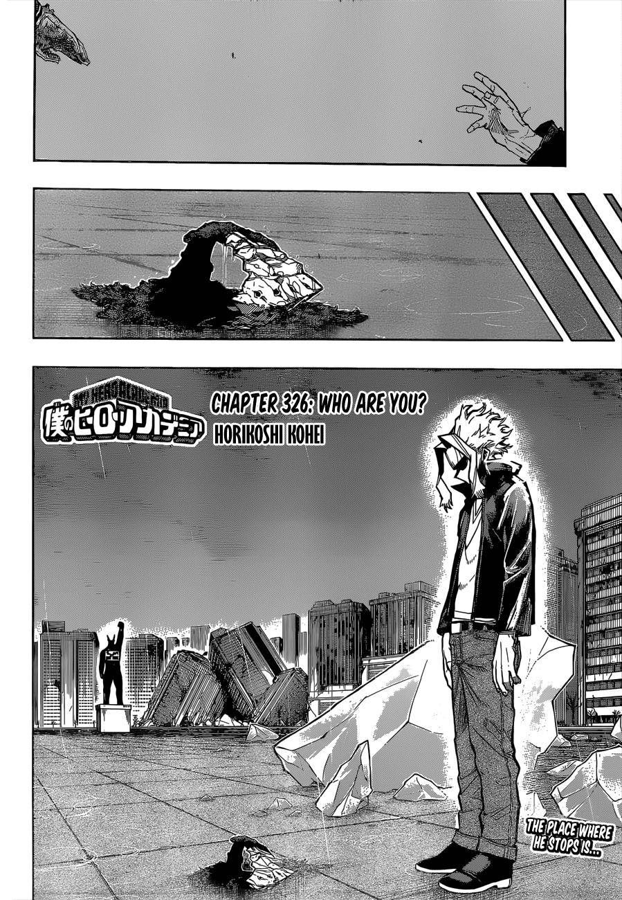 My Hero Academia, chapter 326