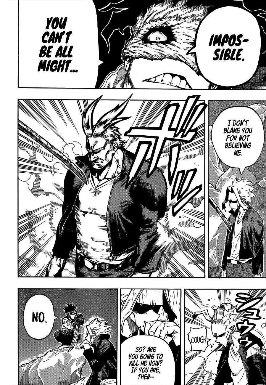 My Hero Academia, chapter 326