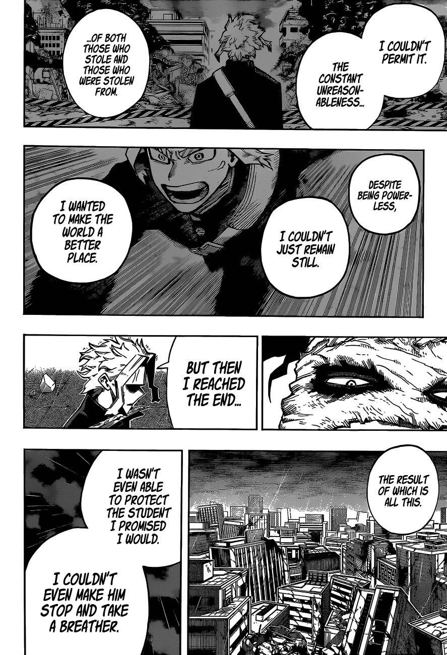 My Hero Academia, chapter 326