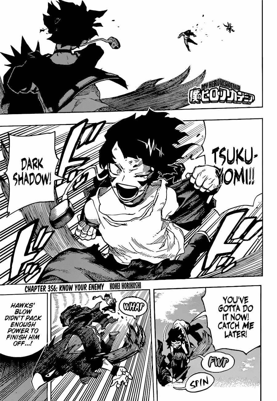 My Hero Academia, chapter 356