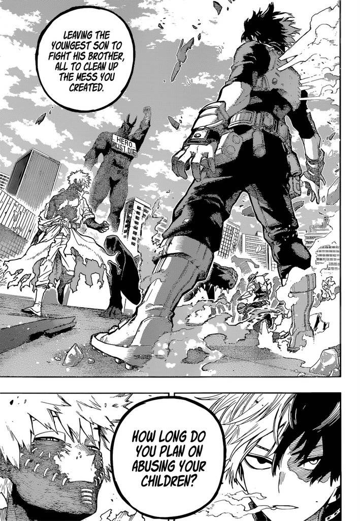 My Hero Academia, chapter 345